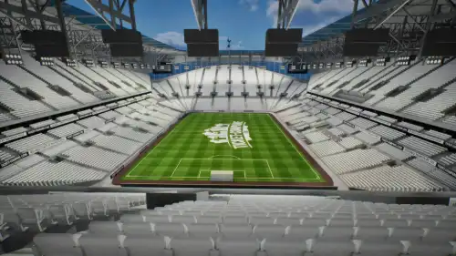 View from Section 515 at Tottenham Hotspur Stadium