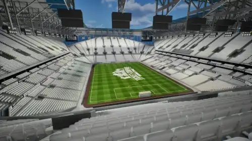 View from Section 517 at Tottenham Hotspur Stadium
