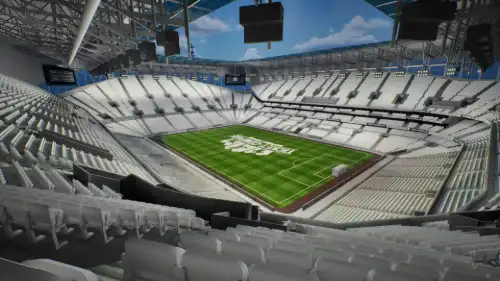 View from Section 520 at Tottenham Hotspur Stadium