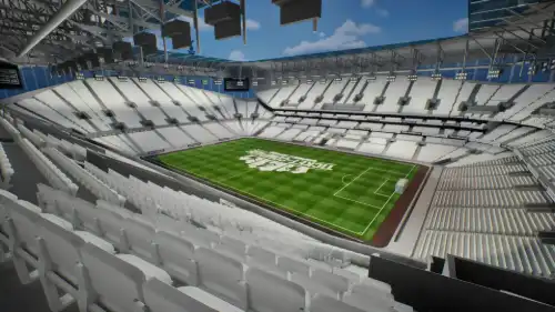 View from Section 521 at Tottenham Hotspur Stadium