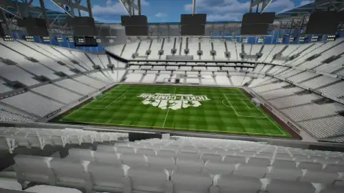 View from Section 525 at Tottenham Hotspur Stadium