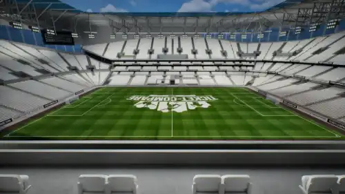 View from Section 526 at Tottenham Hotspur Stadium