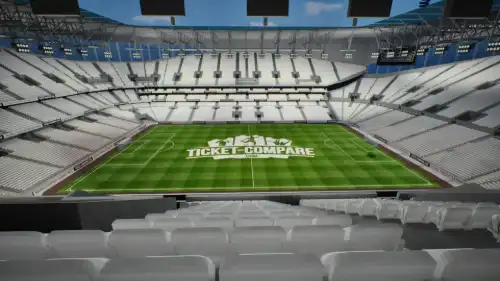 View from Section 801 at Tottenham Hotspur Stadium