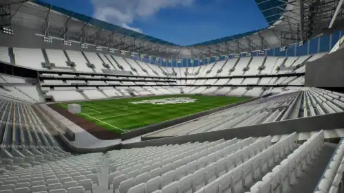 View from Section 248 at Tottenham Hotspur Stadium