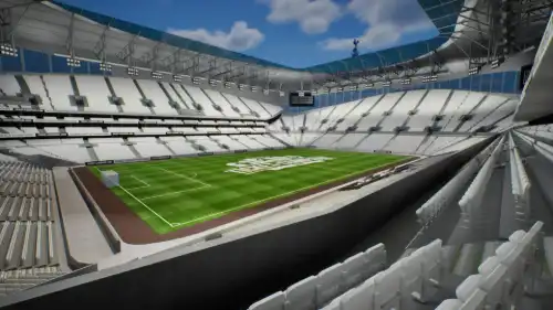 View from Section 310 at Tottenham Hotspur Stadium