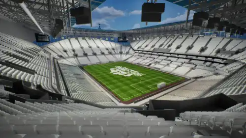 View from Section 519 at Tottenham Hotspur Stadium