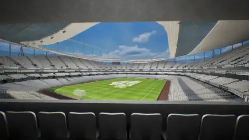 View from Section 102 VIP at Emirates Stadium