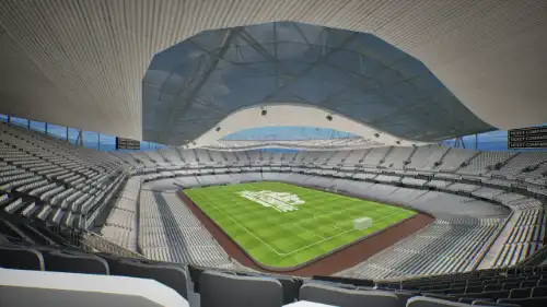 View from Section 106 at Emirates Stadium
