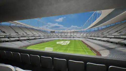View from Section 109 VIP at Emirates Stadium