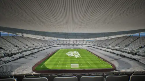View from Section 124 at Emirates Stadium