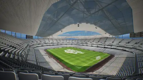 View from Section 129 at Emirates Stadium