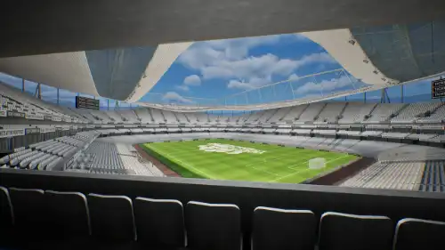 View from Section 133 VIP at Emirates Stadium