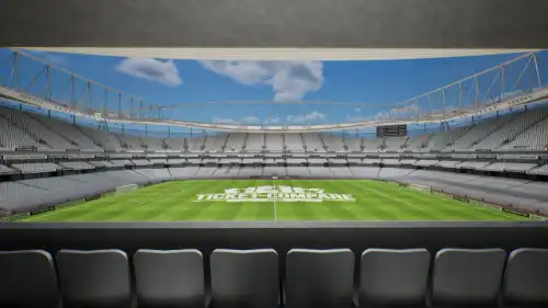 View from Section 76 VIP at Emirates Stadium