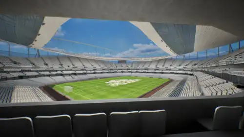 View from Section 97 VIP at Emirates Stadium