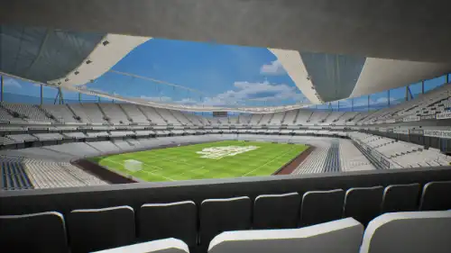 View from Section 99 VIP at Emirates Stadium