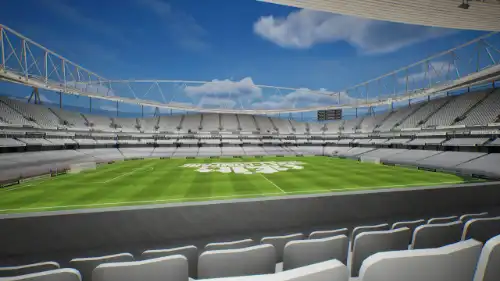 View from Section B41 at Emirates Stadium