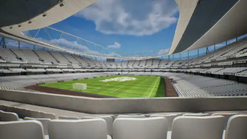 View from Section B48 at Emirates Stadium
