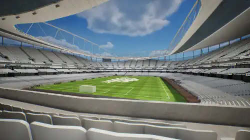 View from Section B49 at Emirates Stadium