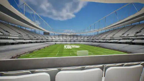 View from Section B52 at Emirates Stadium