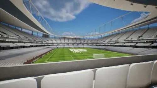 View from Section B53 at Emirates Stadium