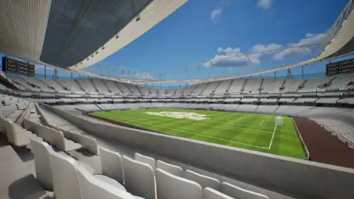 View from Section B59 at Emirates Stadium
