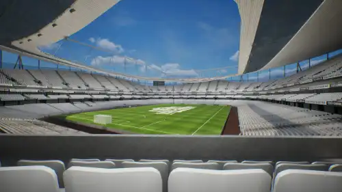 View from Section B70 at Emirates Stadium