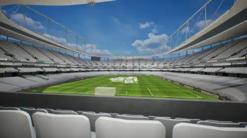 View from Section B73 at Emirates Stadium