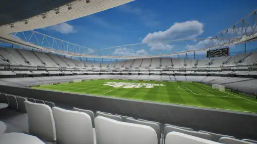 View from Section B83 at Emirates Stadium