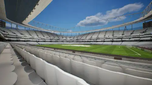View from Section 13 at Emirates Stadium
