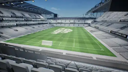 View from Section SU3 at Stamford Bridge