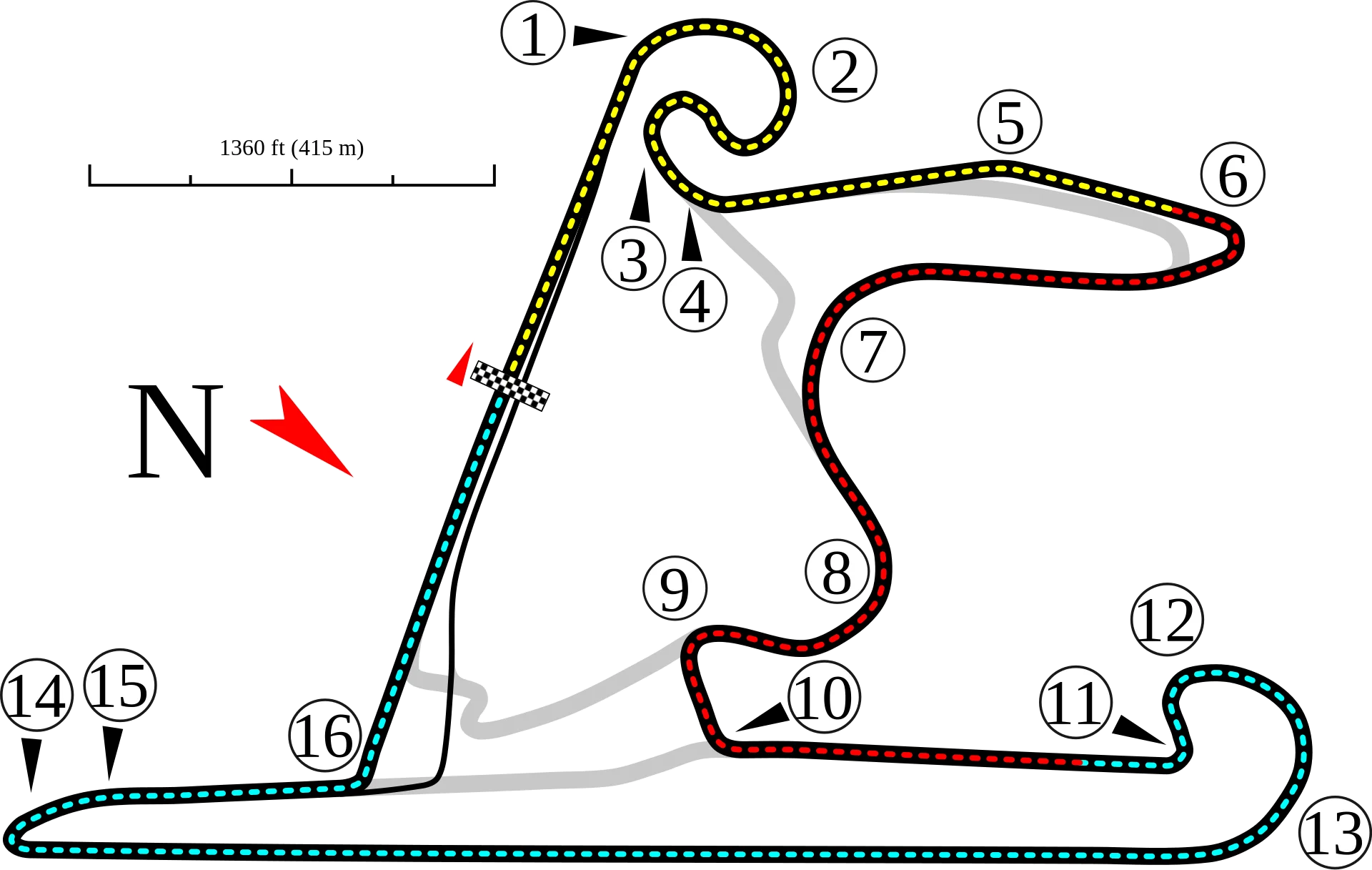 Shanghai International Circuit Seating Plan