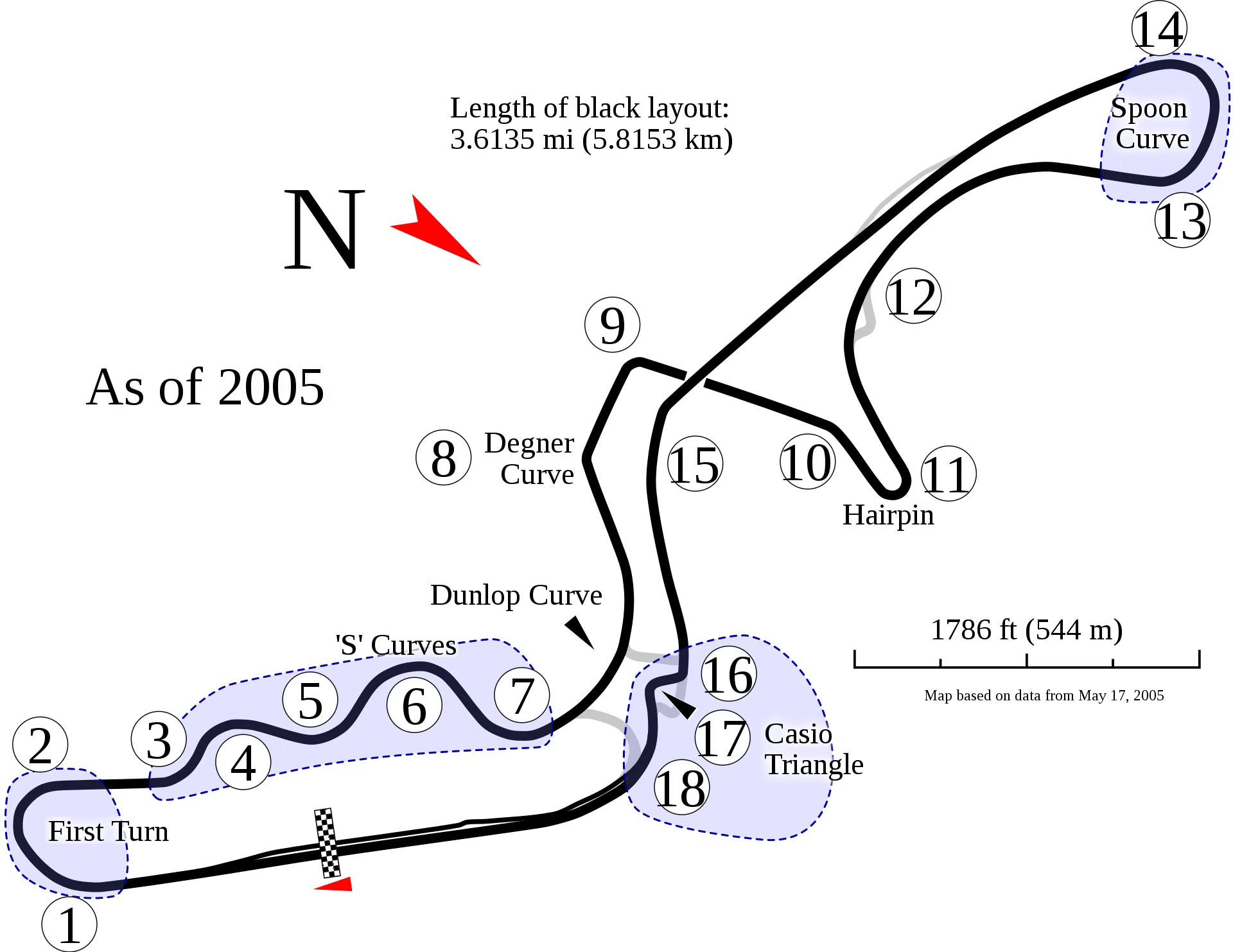 Suzuka Circuit Seating Plan