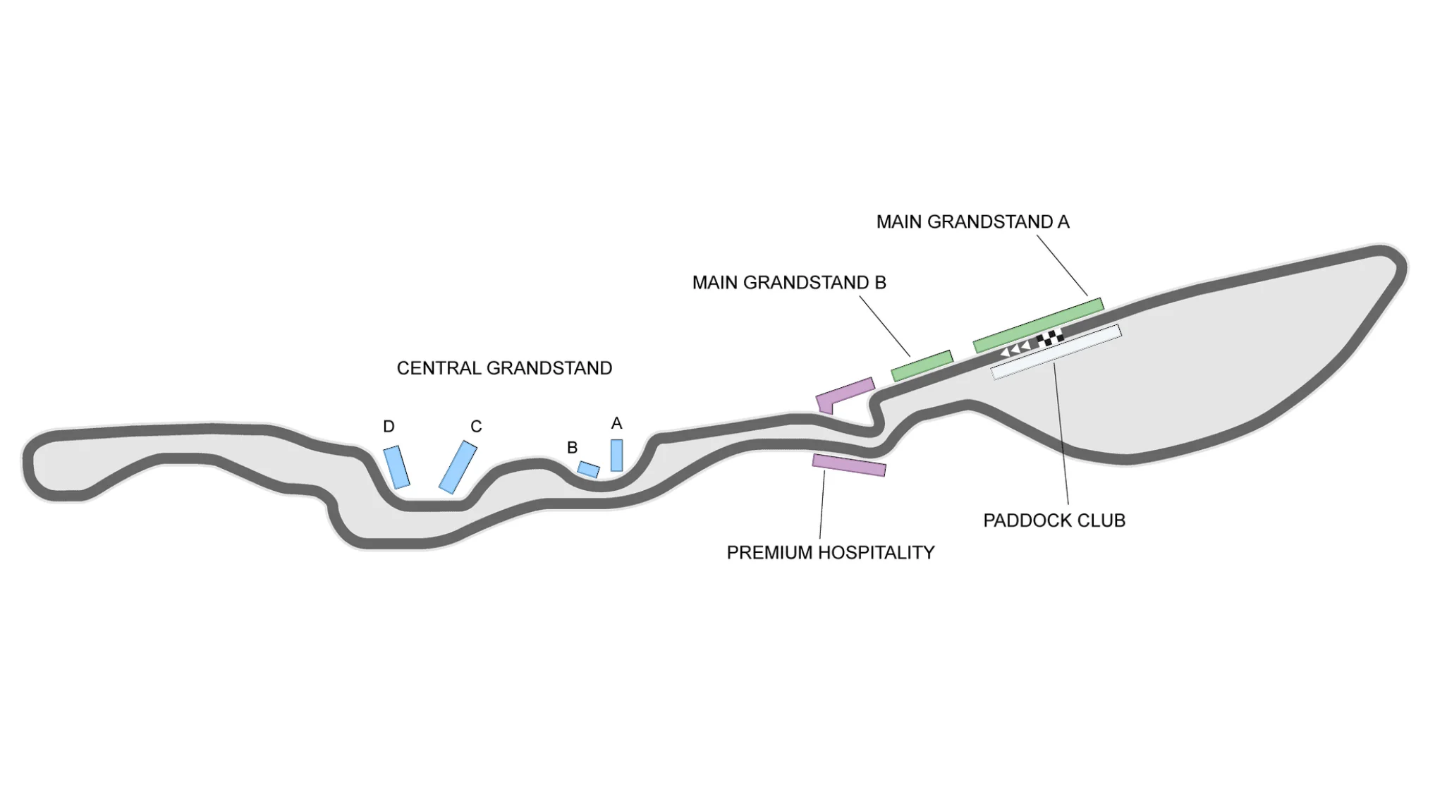 Jeddah Corniche Circuit Seating Plan