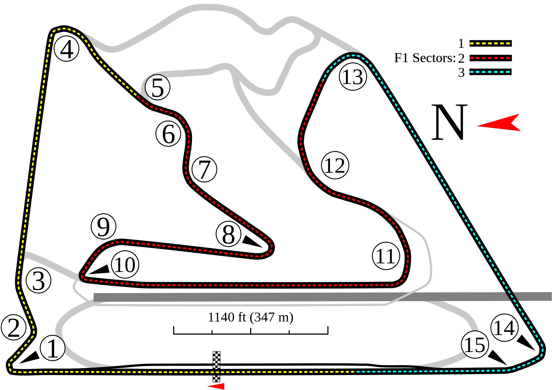 Bahrain International Circuit Seating Plan