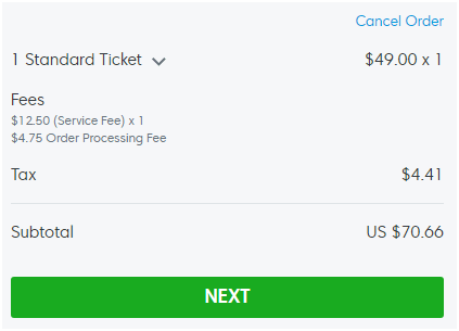 same ticket - much lower price