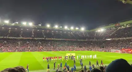 old traffod block s123 long side lower tier during a match from a fan pov