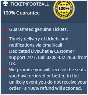 Ticket4Football buyer protection