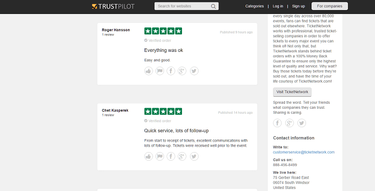 Trustpilot Reviews