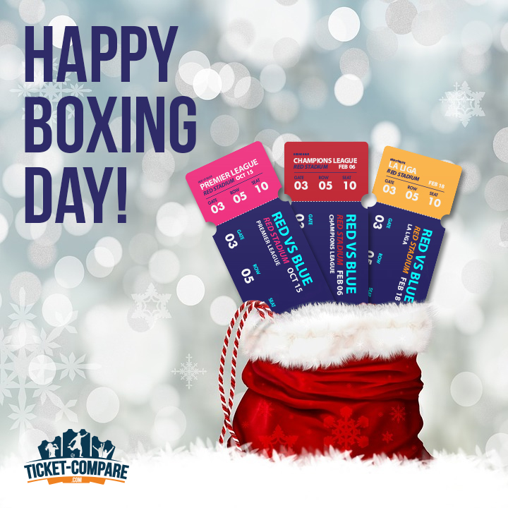 Happy boxing day from Ticket-Compare.com