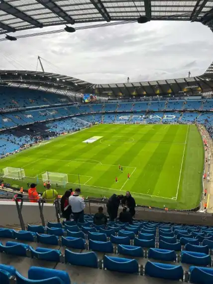 Etihad Stadium South Stand - Away end view