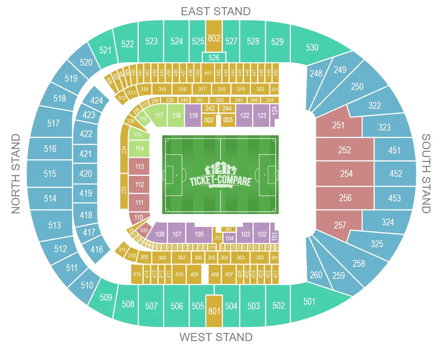 Tottenham Hotspur Stadium Seating Plan Your Spurs Layout Guide Tottenham Hotspur Stadium Seating Plan Your Spurs Layout Guide