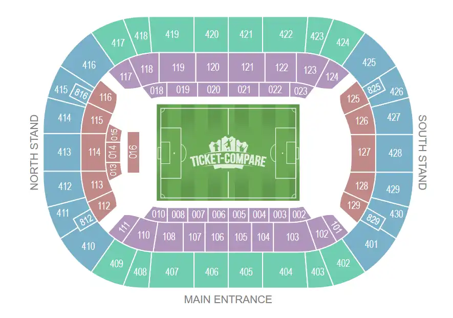 johan cruijff arena seating plan