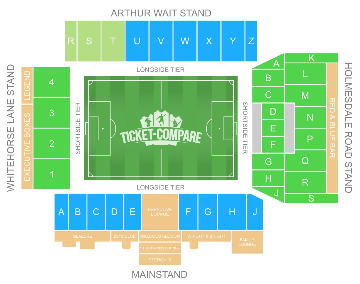 Selhurst Park Seating Plan