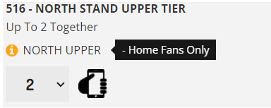 home fans only screengrab