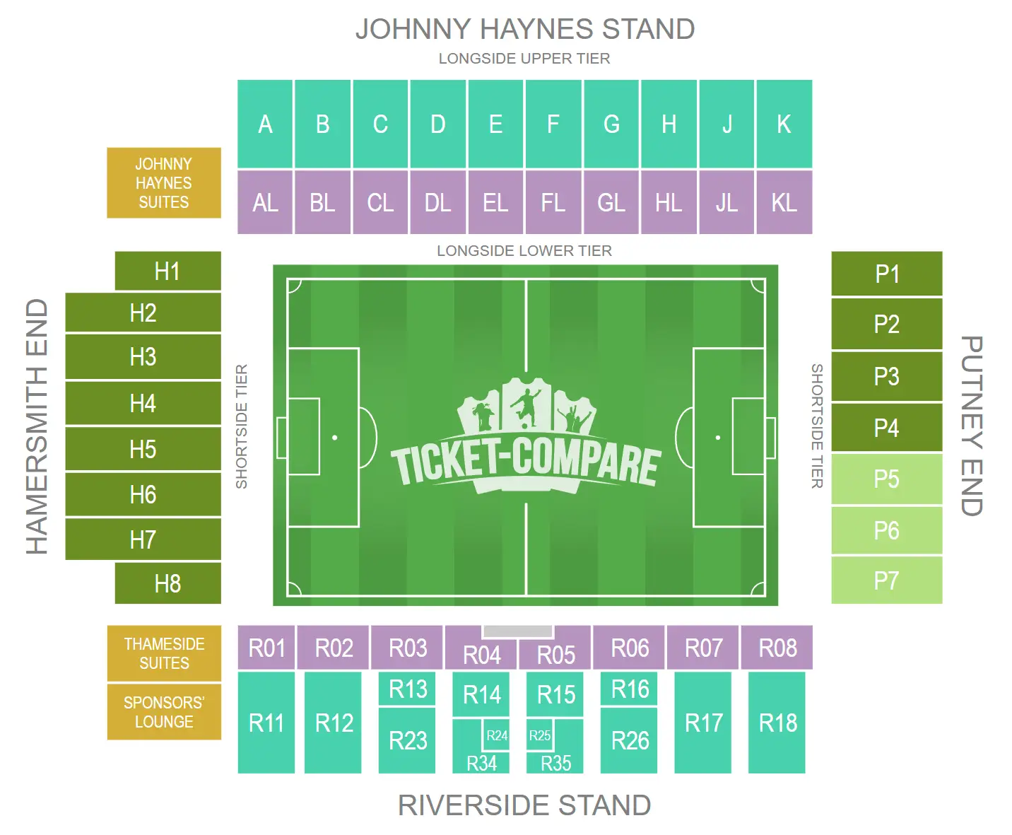 Craven Cottage Seating Plan Your Fulham Matchday Layout Guide