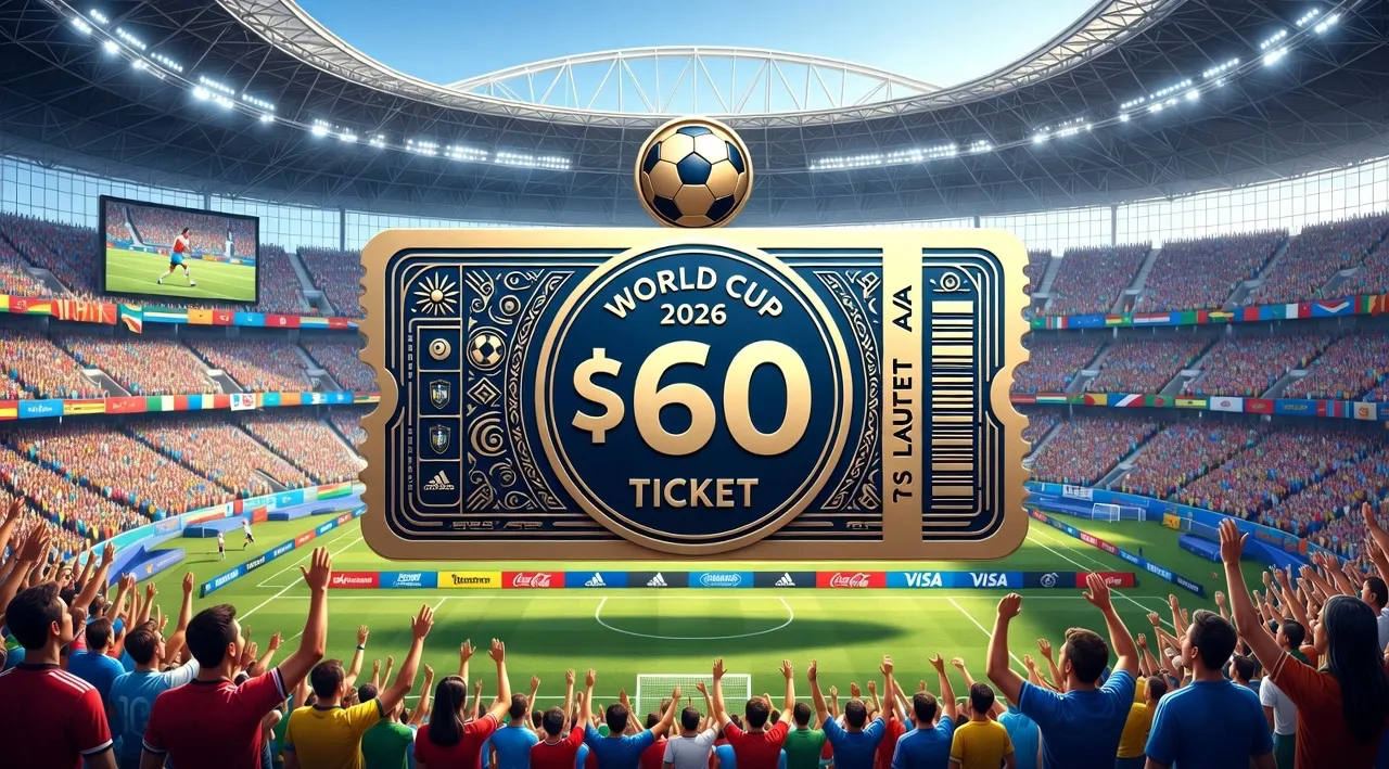 How to Get $60 Tickets for World Cup 2026 background image