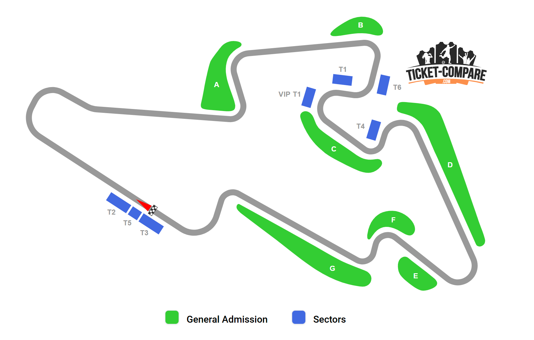 Brno Circuit Seating Plan