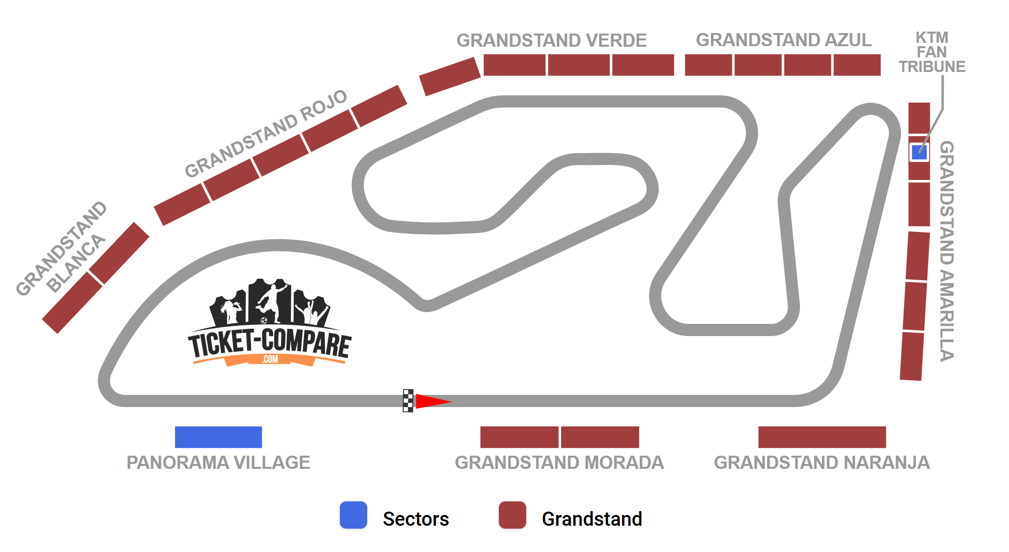 Circuit Ricardo Tormo Seating Plan