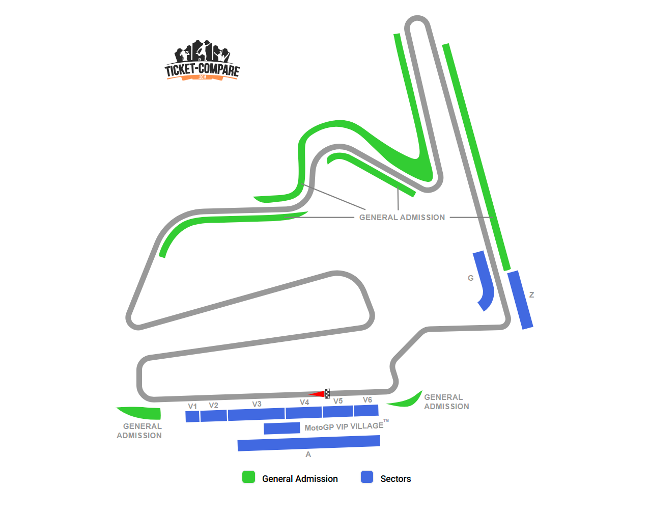 Mobility Resort Motegi Seating Plan
