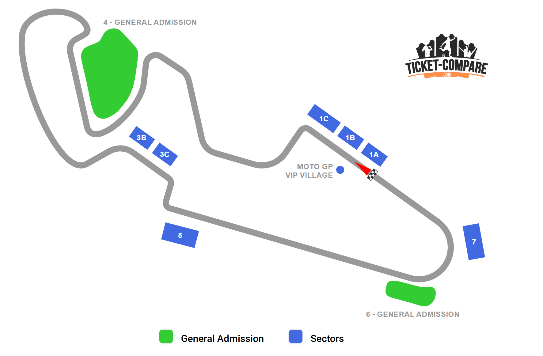 MotorLand Aragón Seating Plan